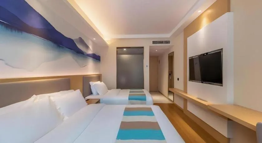 Bed in VX Hotel Xiamen Siming District Xiamen University Huandao Road