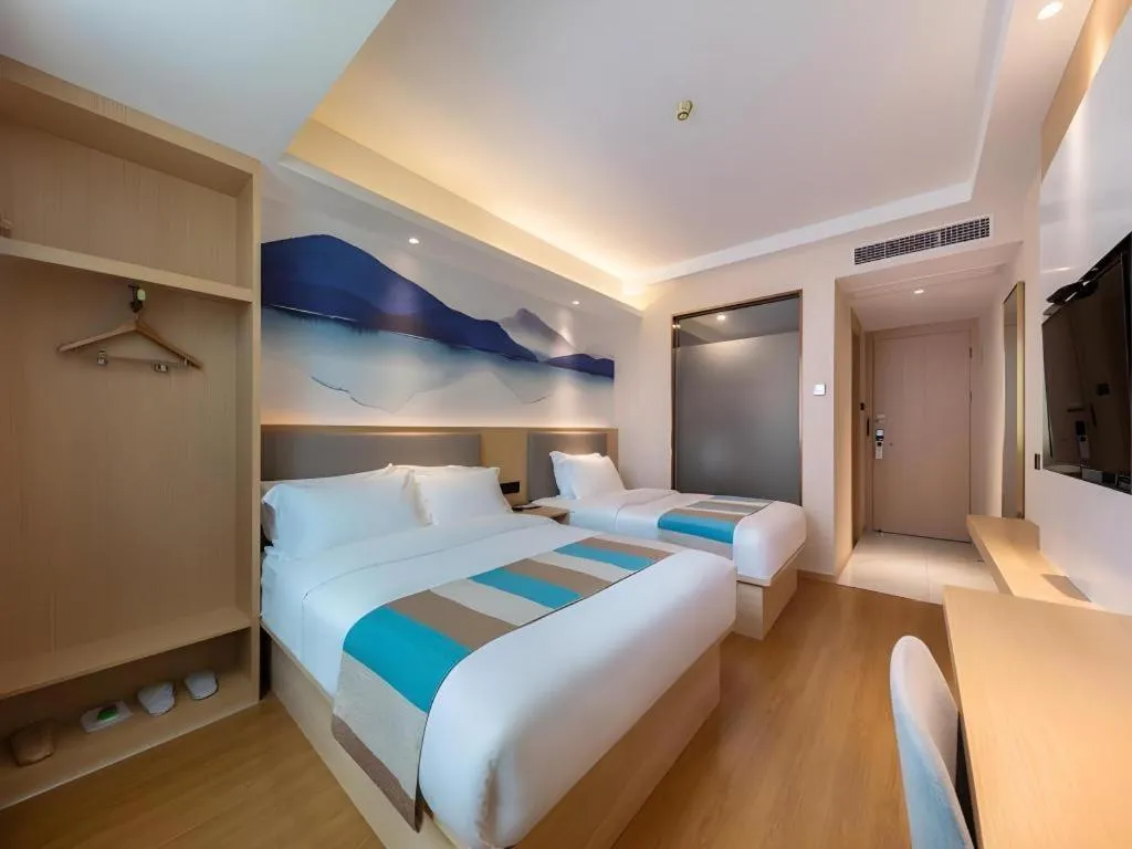 Bed in VX Hotel Xiamen Siming District Xiamen University Huandao Road