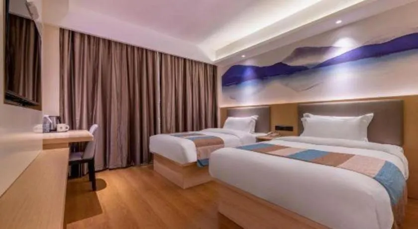 Bed in VX Hotel Xiamen Siming District Xiamen University Huandao Road