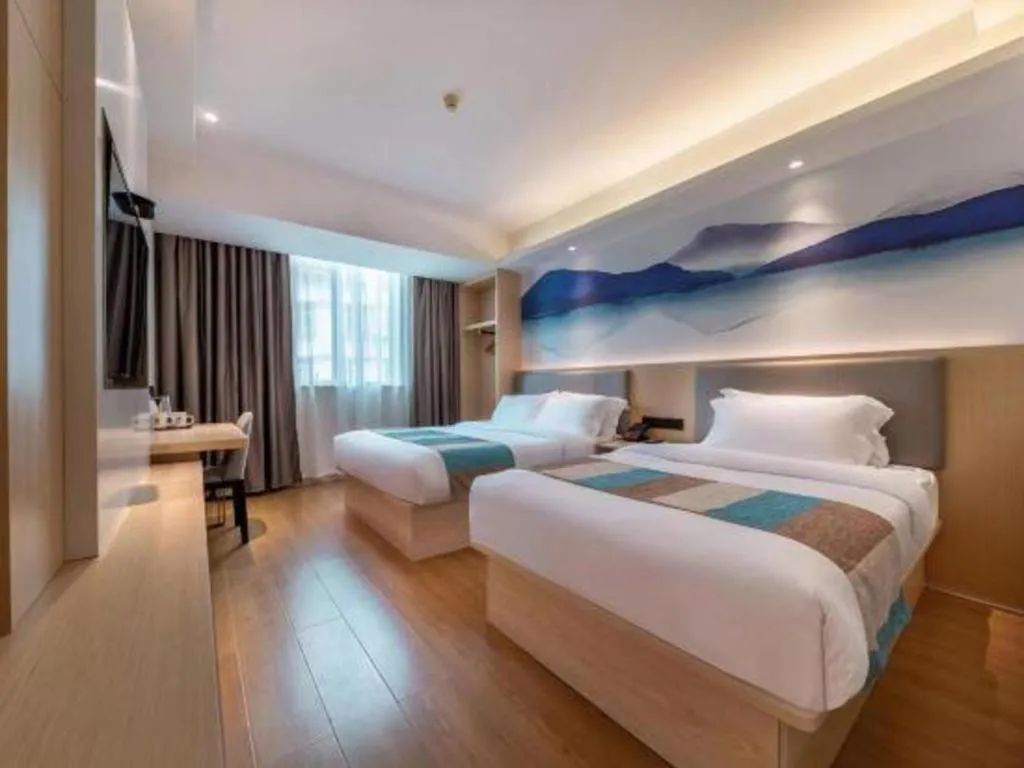Bed in VX Hotel Xiamen Siming District Xiamen University Huandao Road