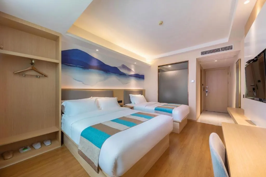 Bed in VX Hotel Xiamen Siming District Xiamen University Huandao Road