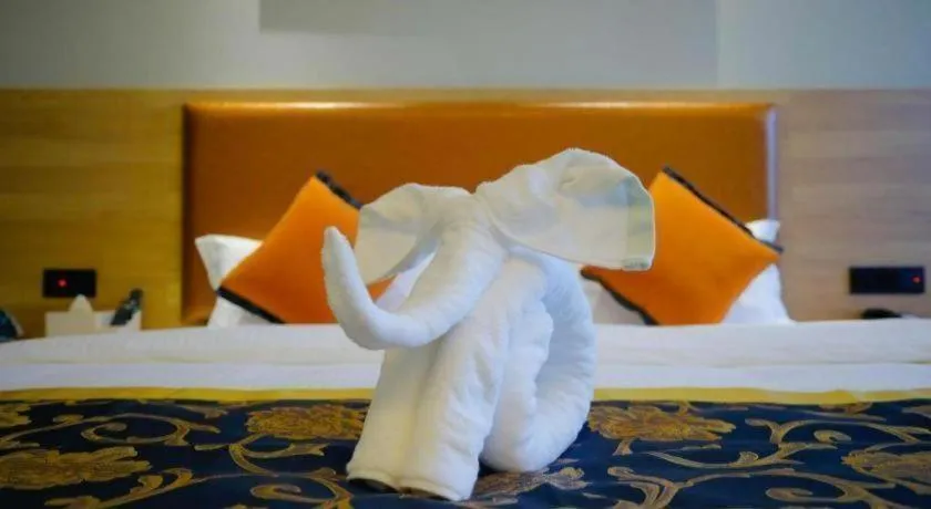 Bed in Green Tree Inn Express Tangshan Yueting County Bus Station