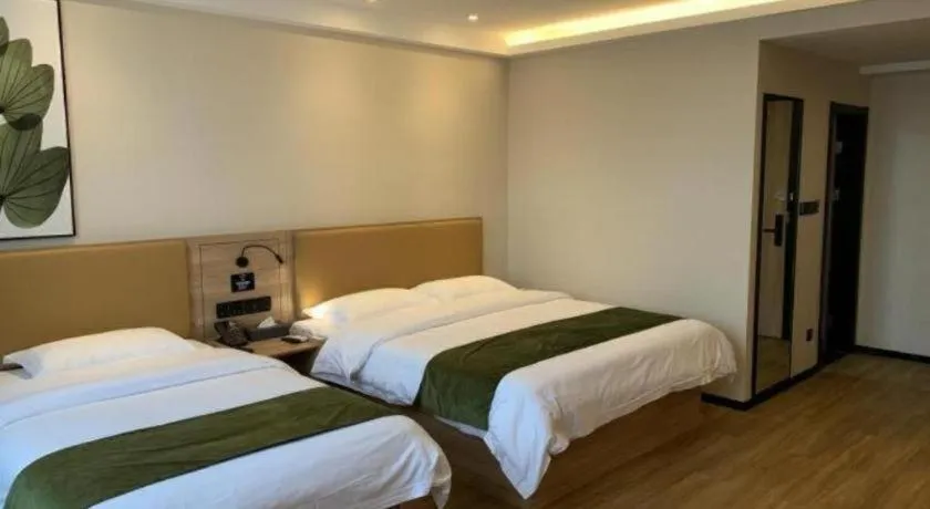 Bed in Green Tree Inn Huangshan Yi County Xidi Hongcun