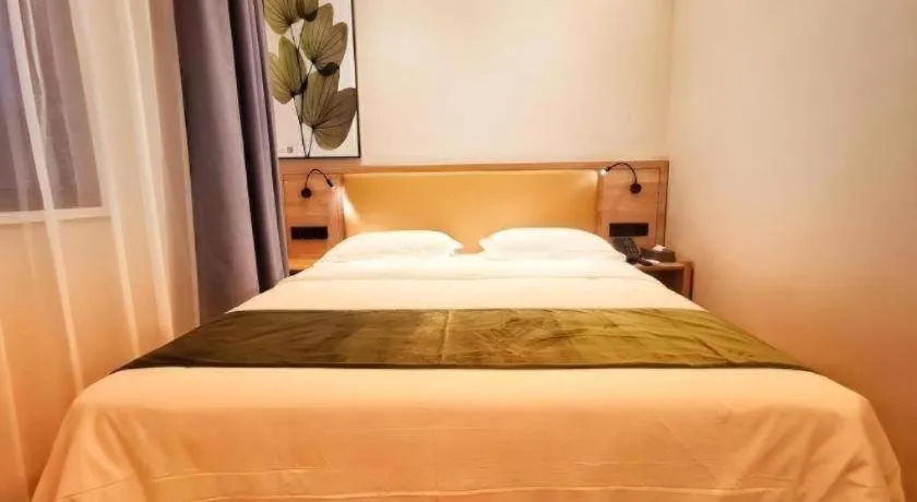 Bed in Green Tree Inn Huangshan Yi County Xidi Hongcun