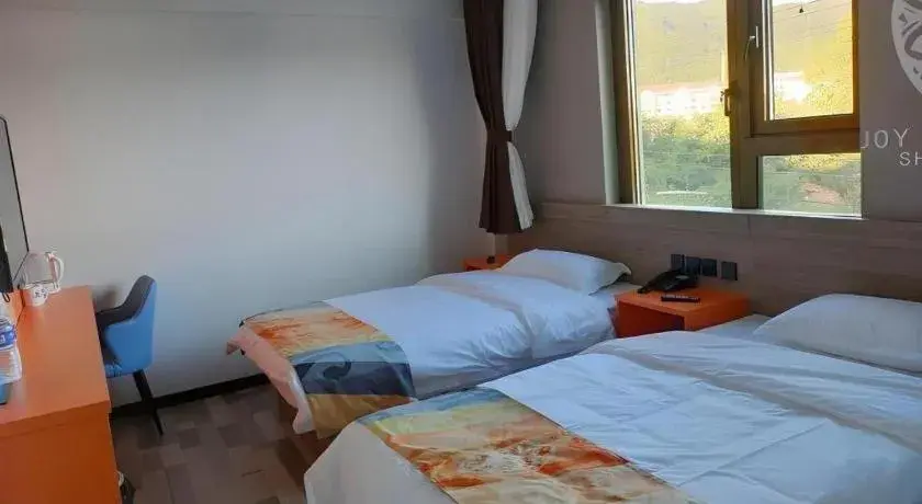 Bed in Shell Hotel Beijing Miyun District Shuiku Yangguang Bed in Shell Hotel Beijing Miyun District Shuiku Yangguang