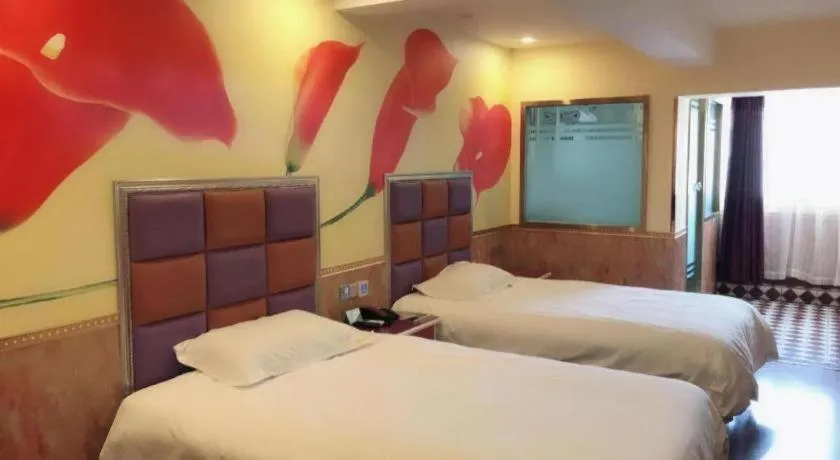 Bed in Ease Hotel Shanghai Chuanhuan Nan Road Chuansha Metro Station
