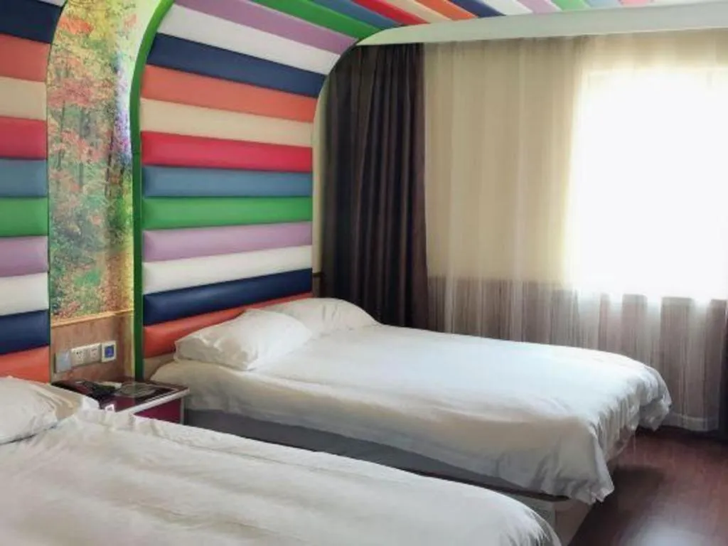 Bed in Ease Hotel Shanghai Chuanhuan Nan Road Chuansha Metro Station