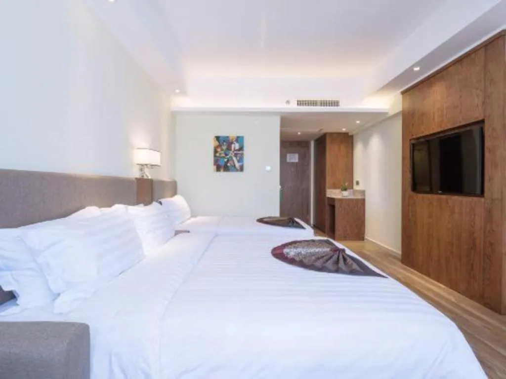 Bed in Yitel Zhige Hotel Sanya Haowei Qilin