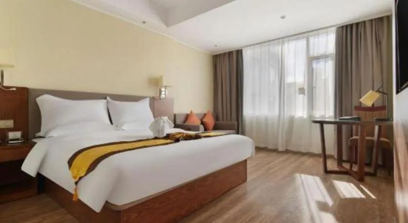 Bed in Yitel Zhige Hotel Sanya Haowei Qilin