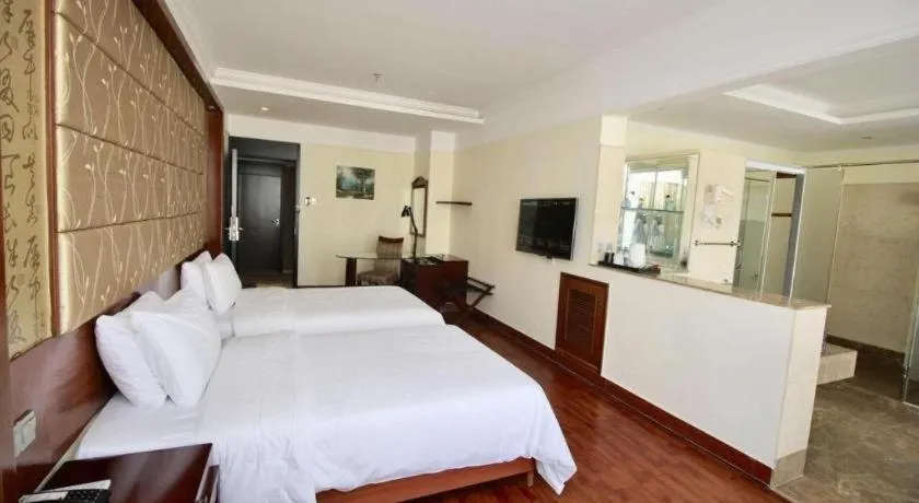 Bed in Yitel Zhige Hotel Sanya Haowei Qilin