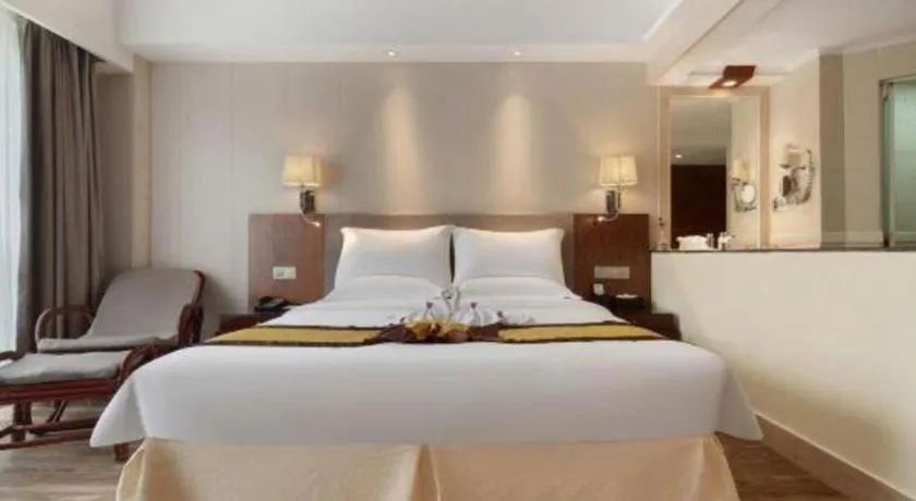 Bed in Yitel Zhige Hotel Sanya Haowei Qilin