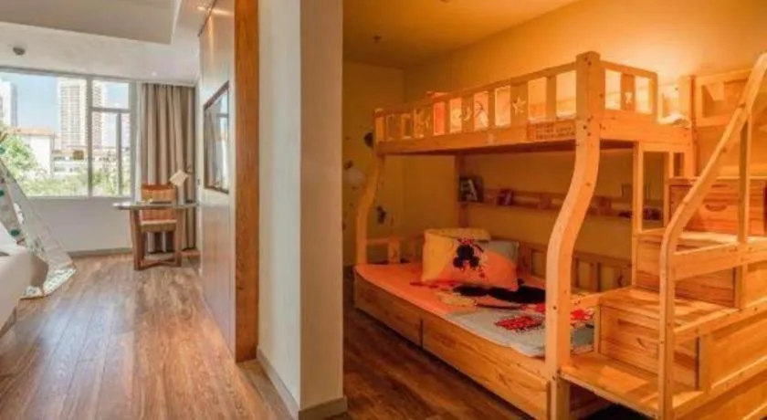 Bed in Yitel Zhige Hotel Sanya Haowei Qilin