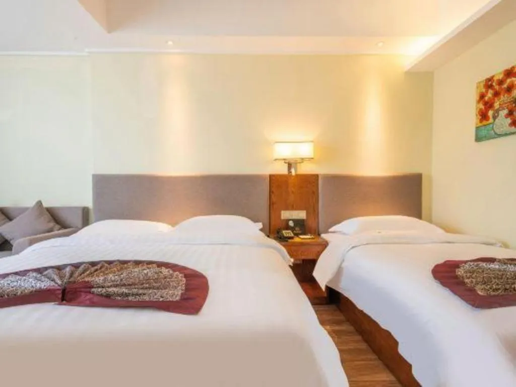 Bed in Yitel Zhige Hotel Sanya Haowei Qilin