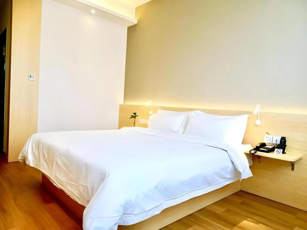 Bed in Ease Hotel Xi'an Chang'an Square Bei Road College Town