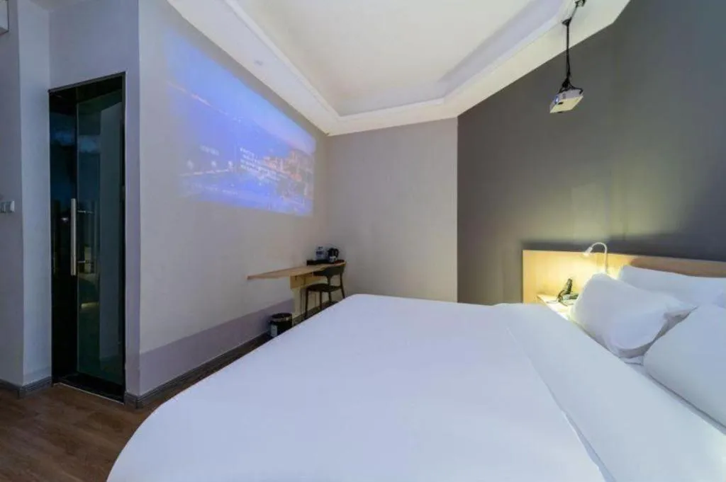 Bed in Ease Hotel Xi'an Chang'an Square Bei Road College Town