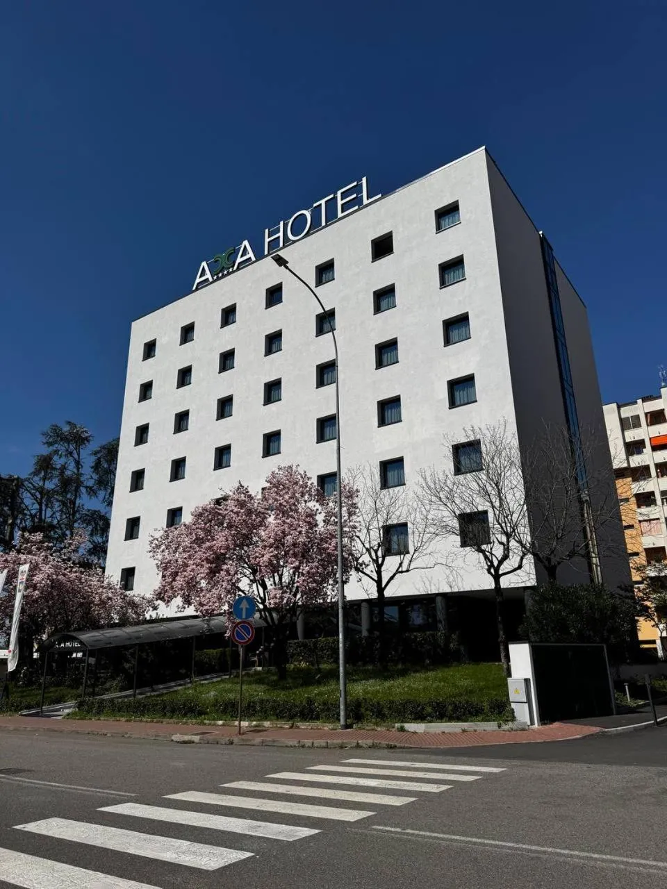 Property building in Acca Sporting Milano - AA Hotels