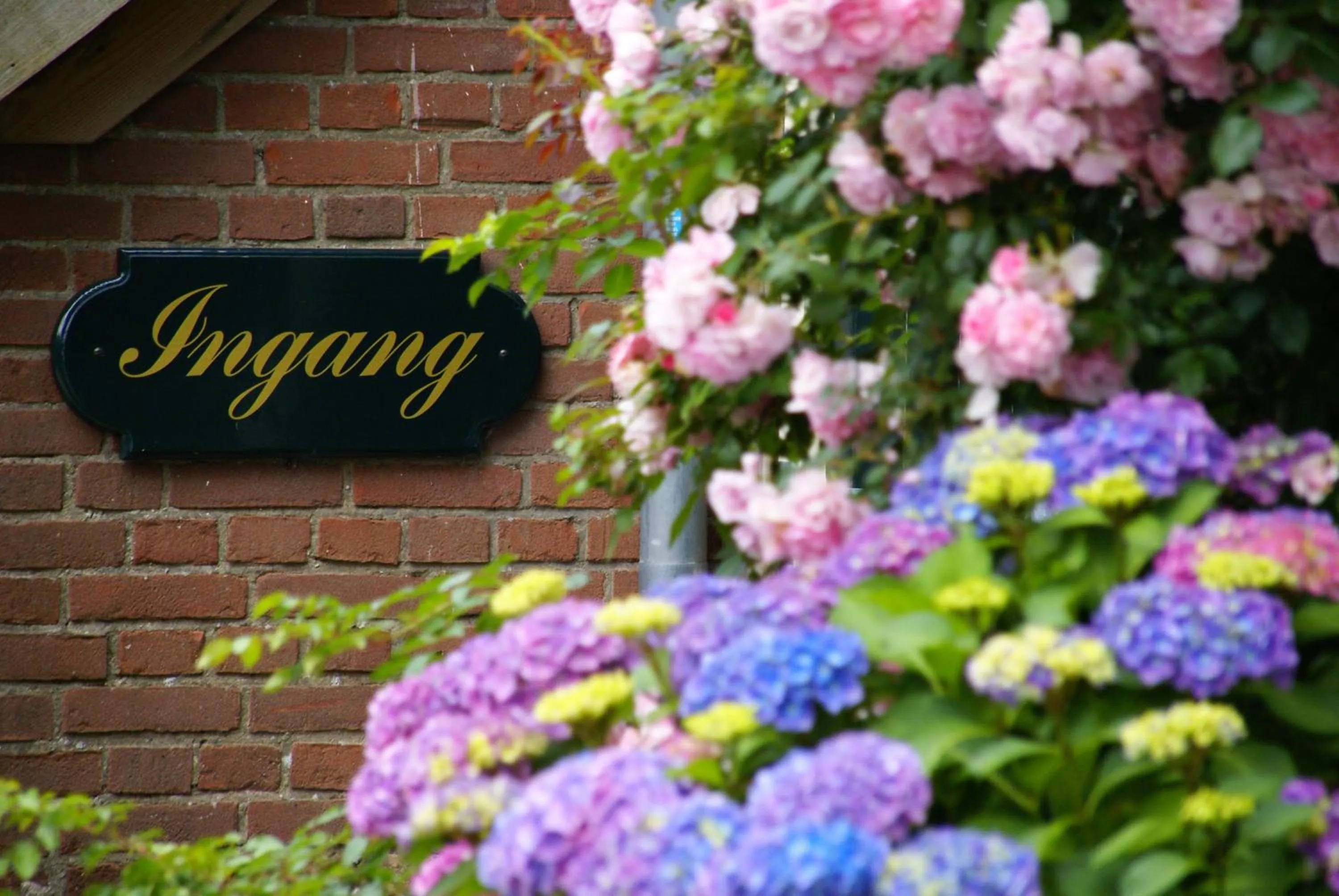 Facade/entrance in De Heerlijkheid Ruinerwold