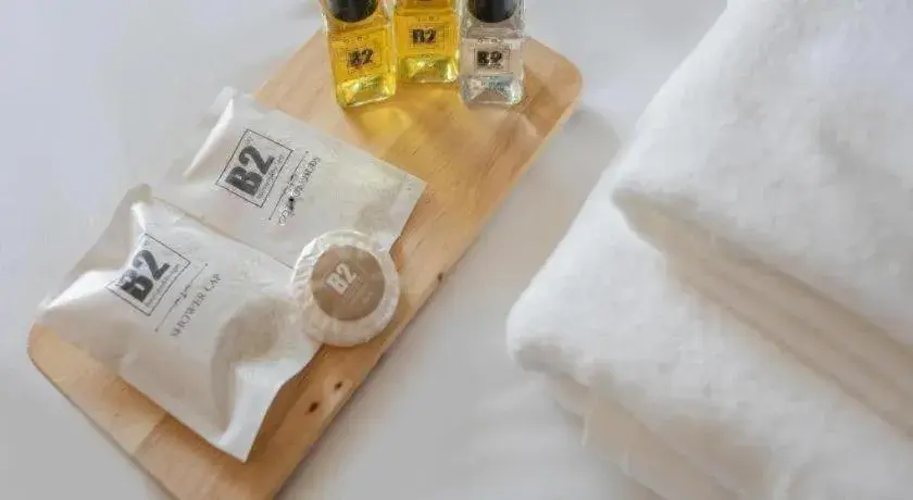 Bed in B2 Huai Khwang Premier Hotel Bed in B2 Huai Khwang Premier Hotel