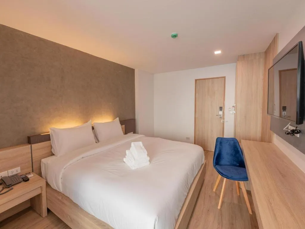 Bed in B2 Huai Khwang Premier Hotel