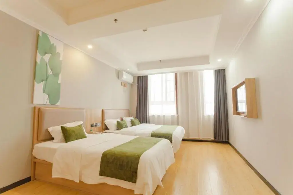 Bed in Green Tree Inn Express Hefei Yungu Road Linhu Community Bed in Green Tree Inn Express Hefei Yungu Road Linhu Community