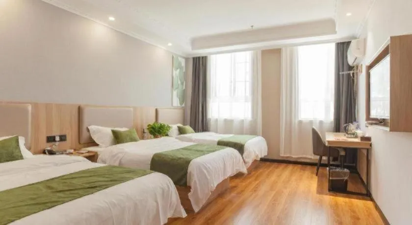 Bed in Green Tree Inn Express Hefei Yungu Road Linhu Community