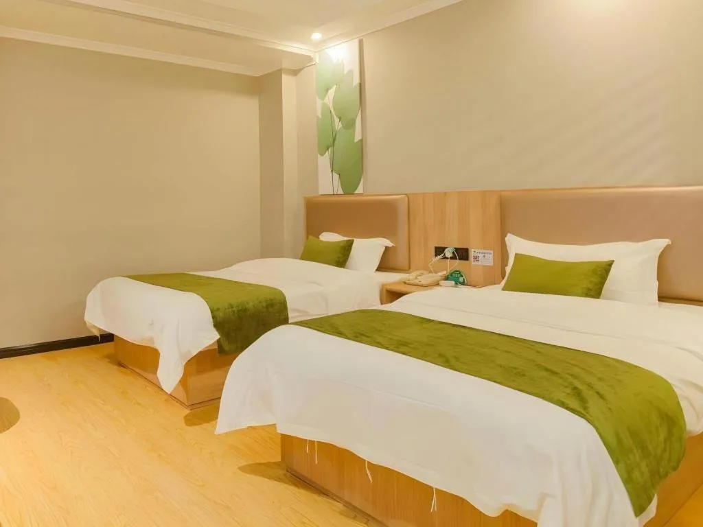 Bed in Green Tree Inn Express Hefei Yungu Road Linhu Community