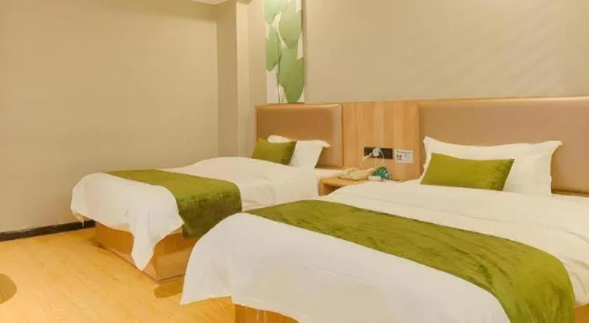 Bed in Green Tree Inn Express Hefei Yungu Road Linhu Community