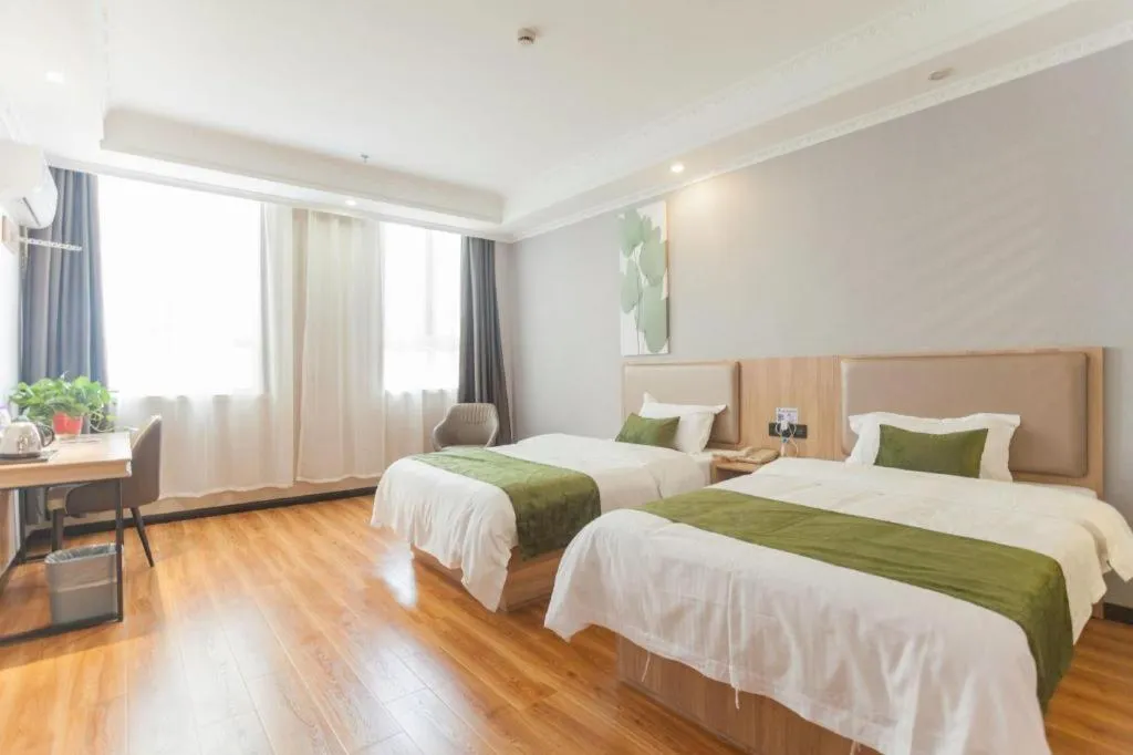 Bed in Green Tree Inn Express Hefei Yungu Road Linhu Community