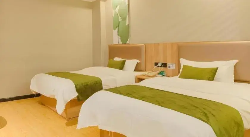 Bed in Green Tree Inn Express Hefei Yungu Road Linhu Community Bed in Green Tree Inn Express Hefei Yungu Road Linhu Community