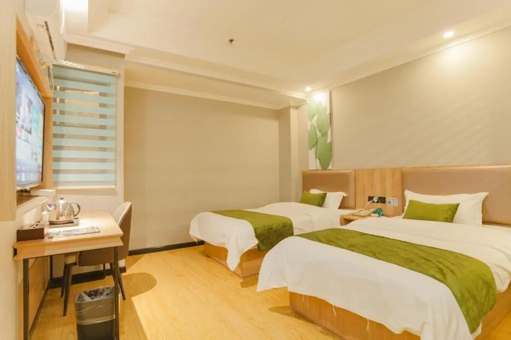 Bed in Green Tree Inn Express Hefei Yungu Road Linhu Community