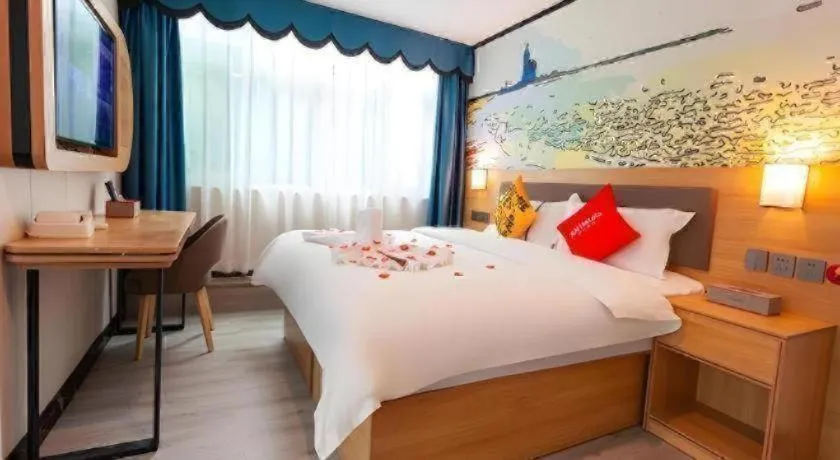Bed in Jun Hotel Sichuan Chengdu South High-Tech Zone Yongfeng Road