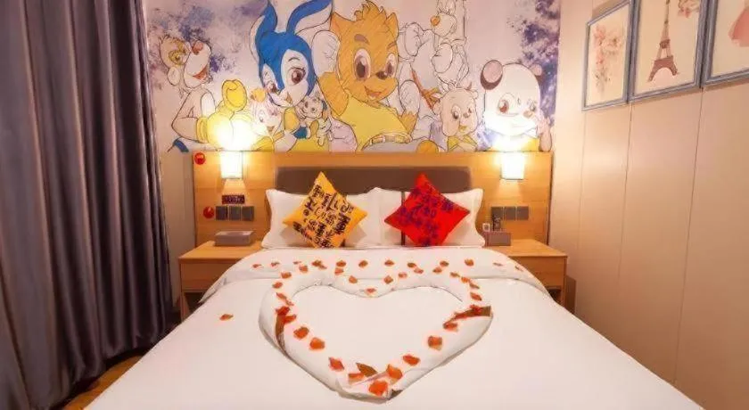 Bed in Jun Hotel Sichuan Chengdu South High-Tech Zone Yongfeng Road