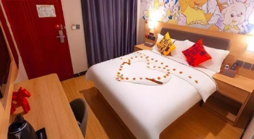 Bed in Jun Hotel Sichuan Chengdu South High-Tech Zone Yongfeng Road