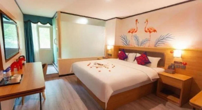 Bed in Jun Hotel Sichuan Chengdu South High-Tech Zone Yongfeng Road