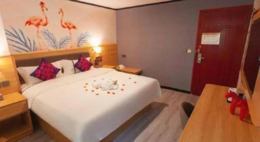 Bed in Jun Hotel Sichuan Chengdu South High-Tech Zone Yongfeng Road