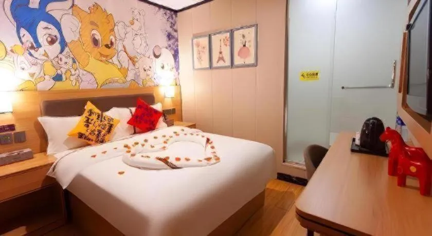 Bed in Jun Hotel Sichuan Chengdu South High-Tech Zone Yongfeng Road