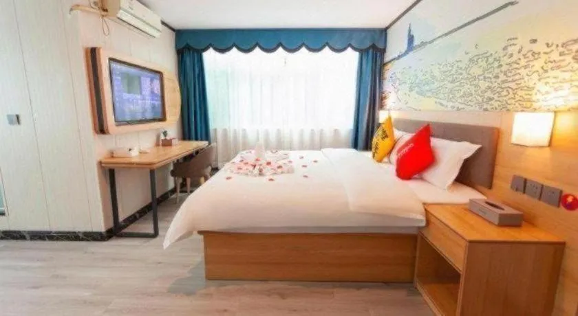 Bed in Jun Hotel Sichuan Chengdu South High-Tech Zone Yongfeng Road