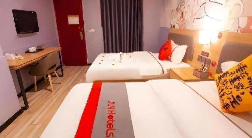 Bed in Jun Hotel Sichuan Chengdu South High-Tech Zone Yongfeng Road