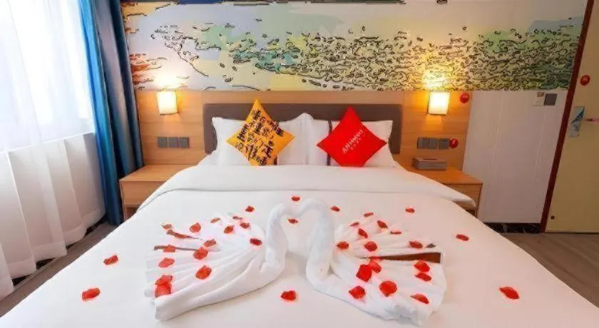 Bed in Jun Hotel Sichuan Chengdu South High-Tech Zone Yongfeng Road