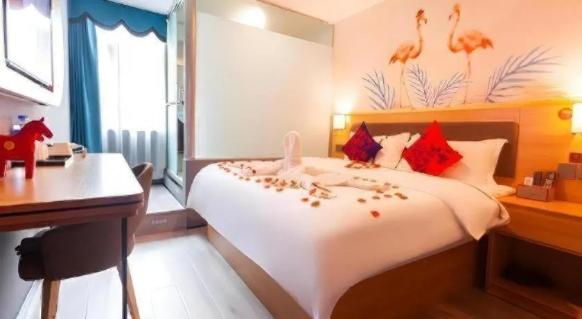 Bed in Jun Hotel Sichuan Chengdu South High-Tech Zone Yongfeng Road