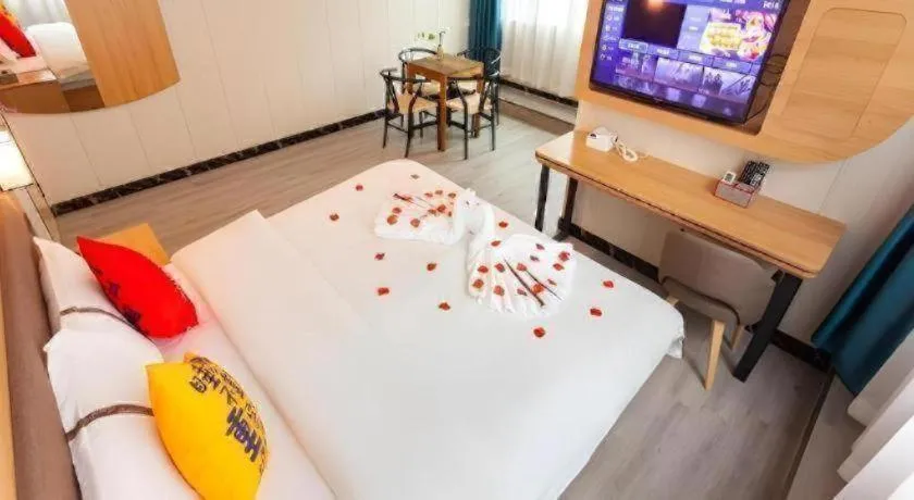 Bed in Jun Hotel Sichuan Chengdu South High-Tech Zone Yongfeng Road