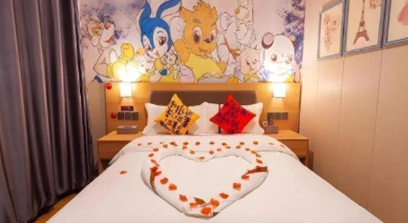 Bed in Jun Hotel Sichuan Chengdu South High-Tech Zone Yongfeng Road