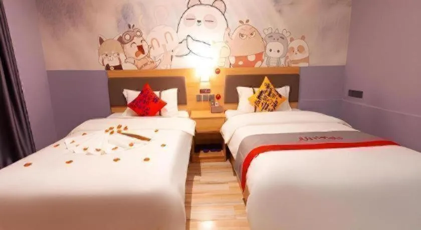 Bed in Jun Hotel Sichuan Chengdu South High-Tech Zone Yongfeng Road
