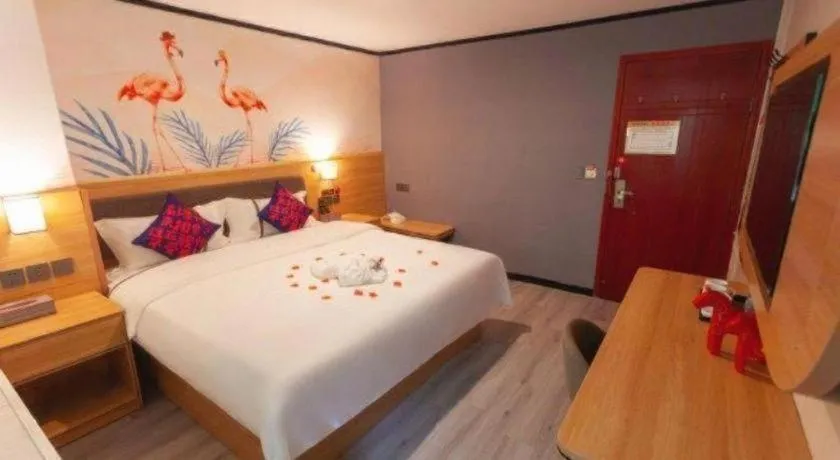 Bed in Jun Hotel Sichuan Chengdu South High-Tech Zone Yongfeng Road
