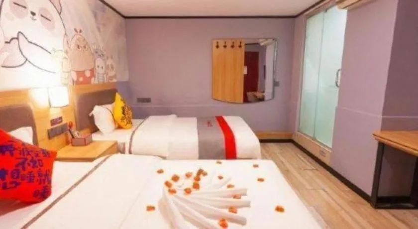Bed in Jun Hotel Sichuan Chengdu South High-Tech Zone Yongfeng Road