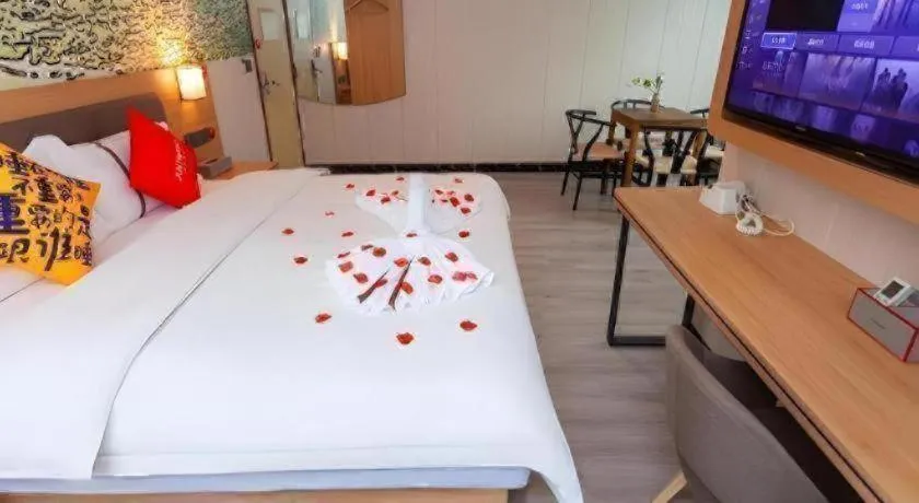 Bed in Jun Hotel Sichuan Chengdu South High-Tech Zone Yongfeng Road