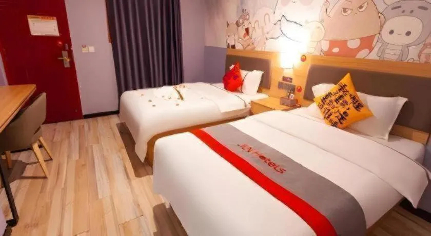 Bed in Jun Hotel Sichuan Chengdu South High-Tech Zone Yongfeng Road