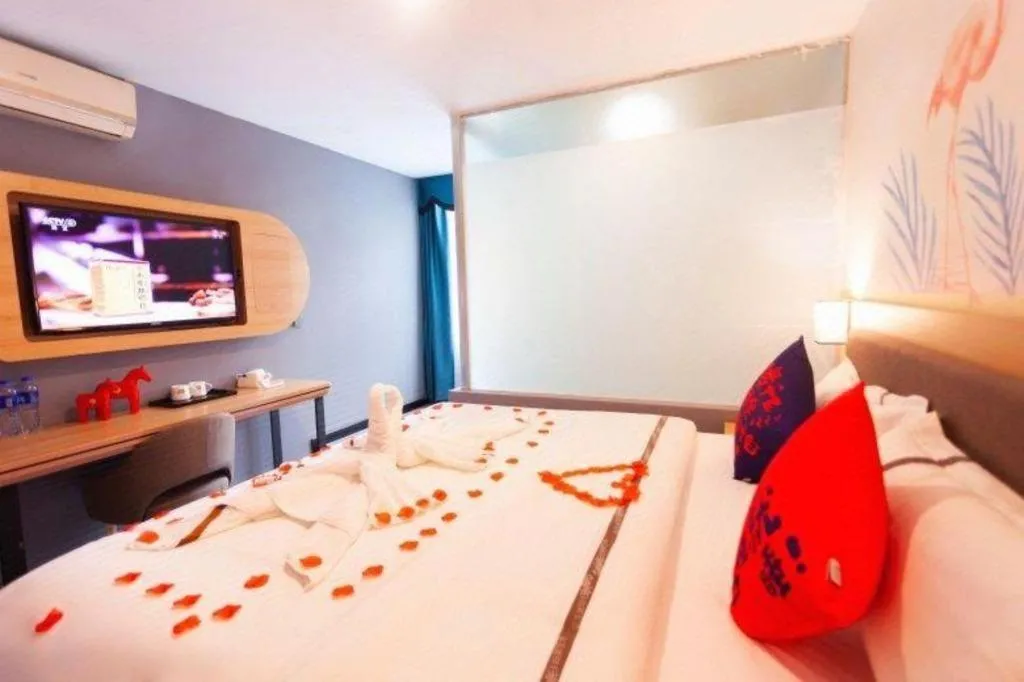 Bed in Jun Hotel Sichuan Chengdu South High-Tech Zone Yongfeng Road
