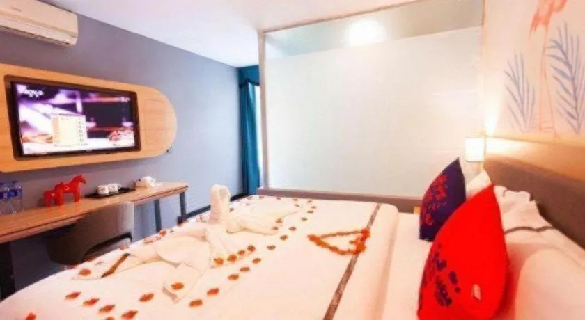 Bed in Jun Hotel Sichuan Chengdu South High-Tech Zone Yongfeng Road