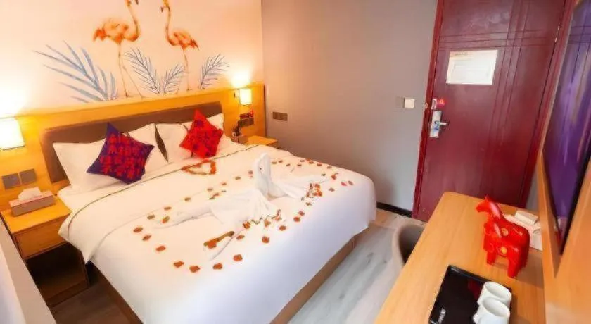 Bed in Jun Hotel Sichuan Chengdu South High-Tech Zone Yongfeng Road